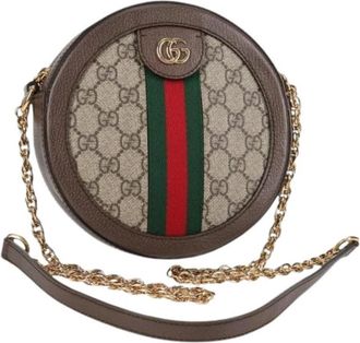 Gucci Pre-owned Cross Body Bag - Dames - Vintage Schoudertas - Beige - ONE Size - Vintage