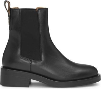HUGO BOSS Womens Iryna Boot in Black - Size UK 9
