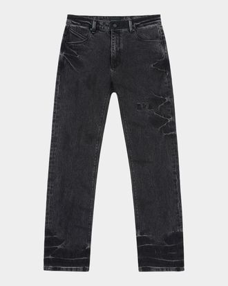 Rta Men & apos;s Haru Grey-Wash Slim Fit Jeans