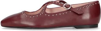 Pretty Ballerinas Criss Cross Mary Jane in Burgundy at Nordstrom, Size 39.5