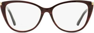 Swarovski SK5414 glasses - women - Acetate/Metal - One Size - Brown