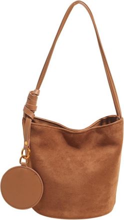 Generic Womens Hobo Bucket Bag, Suede Designe Handbag with Magnetic Snap Closure, Adjustable Strap, Applies to Daily Commute, Office Work and Casual Shopping 