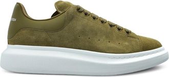 Alexander McQueen OVERSIZED SOLE SNEAKERS Size: 45, colour: GREEN