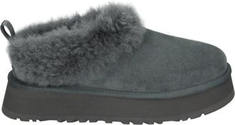 UGG Gezellige Grijze Su&egrave;de Pantoffel - Dames - Pantoffels - Grijs - 40 EU - Su&egrave;de - Schoenen