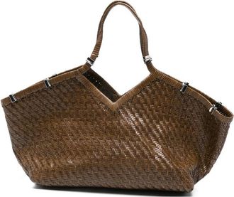 Benedetta Bruzziches Large Usha Hand-woven Tote Bag