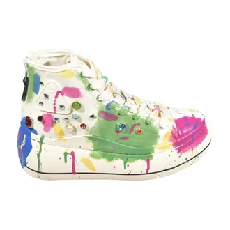 R13 Sneakers, female, Multicolor, Size: 10 US Kurt High-Top Sneaker