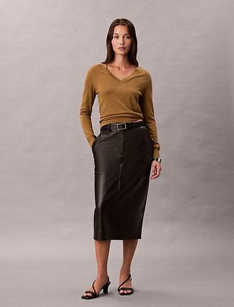 Calvin Klein Imitatieleren midirok