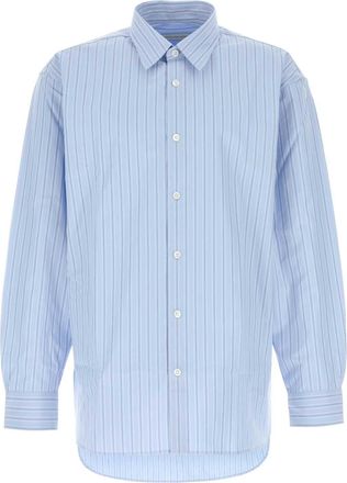 Dries Van Noten Embroidered Poplin Croom Shirt