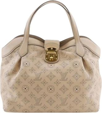 Louis Vuitton Pre-owned Handbags, female, Beige, Size: ONE SIZE Pre-owned Vintage Handbag