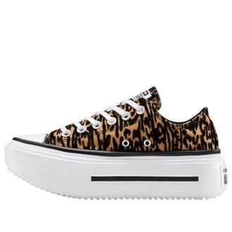 Converse Chuck Taylor All Star Lift Double Stack Platform Leopard Print A16405C