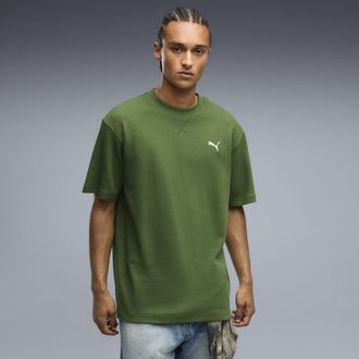 Puma T-shirt Essentials Elevated dal taglio morbido da uomo, Accessori, Verde, XXL
