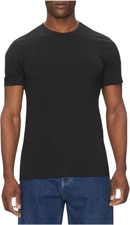 Calvin Klein Zwart Crew Neck T-Shirt 3-Pack - Heren - T-shirts - Zwart - M - Katoen - Tops