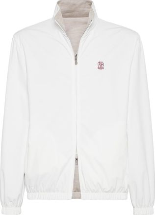 Brunello Cucinelli Reversible jacket in Navy Blue at Nordstrom, Size Xx-Large Eu