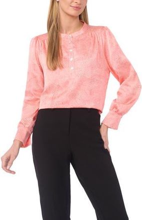 Halogen Geo Print Woven Shirt in Grenadine at Nordstrom Rack, Size X-Large