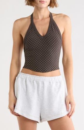 Free People FP Movement All Clear Holiday V-Neck Tank in Dark Brown at Nordstrom Rack, Size Medium/large