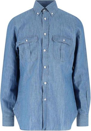 Finamore Zurich denim shirt