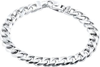 Pompeii3 Mens Cuban Link 14k Gold (51gram) or Platinum (82gram) 9.5mm Bracelet 8.25