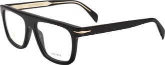 David Beckham Mens 53 mm Black Opticals