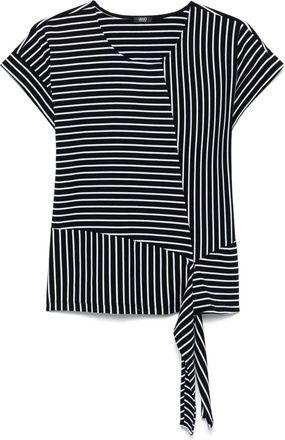 Liu Jo T-shirt a righe - Nero