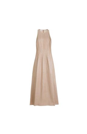 Brunello Cucinelli Sparkling twill dress in Antique Pink at Nordstrom, Size 3X-Large Eu