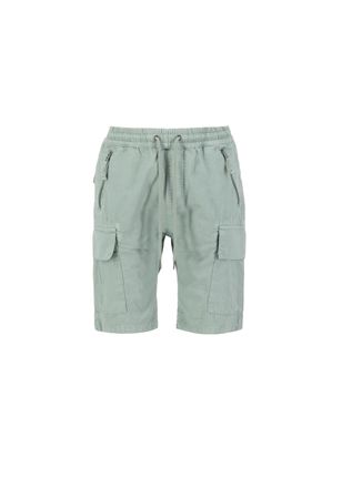 Alpha Industries Sweatshorts ALPHA INDUSTRIES Ripstop Jogger Short, Herren, Gr. XXL, Normalgr&ouml;ssen, gr&uuml;n (dusty gr&uuml;n), Obermaterial: 100% Baumwolle, Hosen Sweatshorts