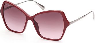 Max & Co. MO0033 69T Womens Sunglasses Red Size 58