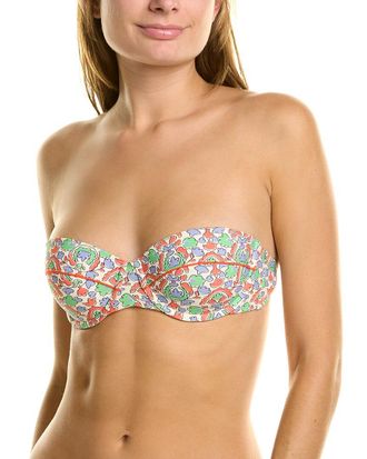 Tory Burch Lipsi Printed Bandeau Top