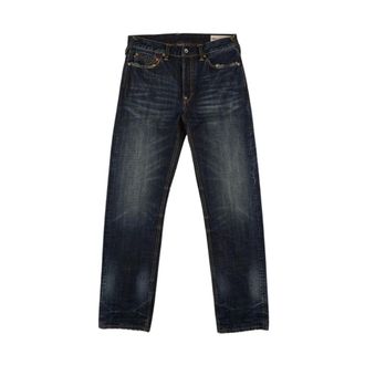 Evisu Daicock Selvedge Jeans - Heren - Jeans - Blauw - Maat: W36 Denim