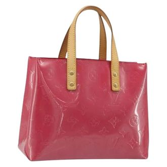 Louis Vuitton Pre-owned Patent Leather Hand Bag - Dames - Pre-owned - Roze - Maat: ONE Size Leer