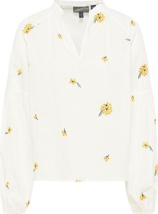 Dreimaster Dreimaster Tuniek Dames Gebroken wit geel