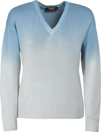 Moorer Maglione in cashmere - Blu