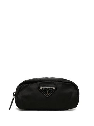 Prada 2000-2013 Mini Tessuto pouch - Black