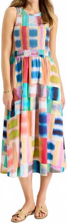 Nic+Zoe Portofino Anna Dress In Pink/multi