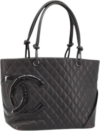 Chanel Pre-owned Tote Bags, female, Brown, Size: ONE SIZE Pre-owned Vintage Tote Bag