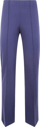 Seventy Pantaloni in cotone con cucitura centrale - Blu