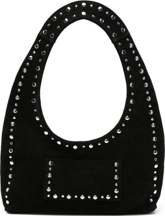Gimaguas Franca Stud-embellished Suede Tote Bag
