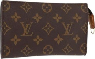 Louis Vuitton Pre-owned Clutches, female, Brown, Size: ONE SIZE Pre-owned Clutch
