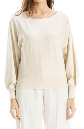 Max Studio Dolman Sleeve Sweater in Ivory at Nordstrom Rack, Size X-Small