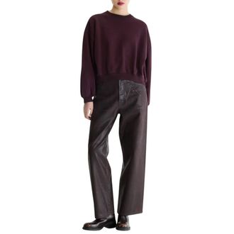 Bellerose Felpa Raffinata - - Sweatshirts & Hoodies - Donna - Viola - S