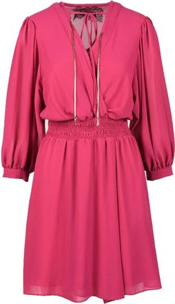Patrizia Pepe Fuchsia Short Dress