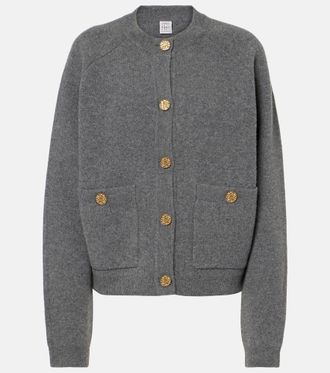 Toteme Wool and cashmere-blend cardigan