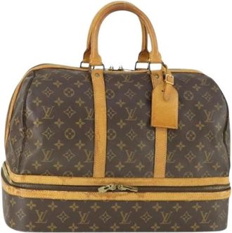 Louis Vuitton Pre-owned Weekend Bags, female, Brown, Size: ONE SIZE Pre-owned Vintage Weekend Bag