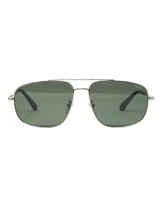 Police Mens Police Sple04M 0509 Silver Sunglasses - Size: ONE size