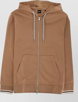 HUGO BOSS cotton regular-fit hoodie