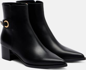 Gianvito Rossi Leather ankle boots