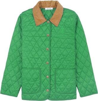 Sporty & Rich Vendome quilted jacket - women - Nylon - M - Green