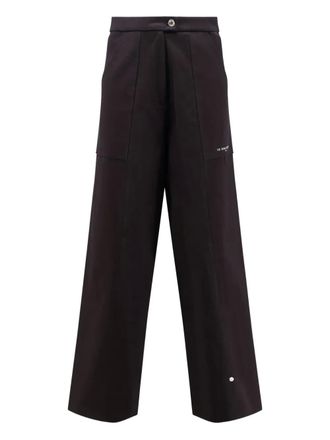 Ih Nom Uh Nit Broek met logoprint - Zwart