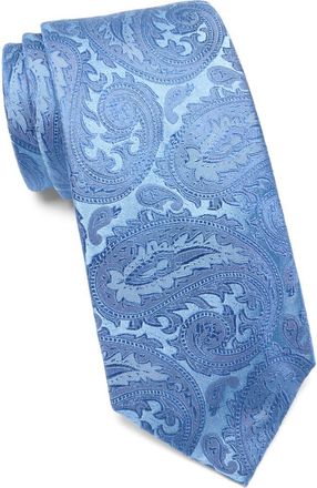 Duchamp Paisley Jacquard Silk Tie in Light Blue at Nordstrom Rack