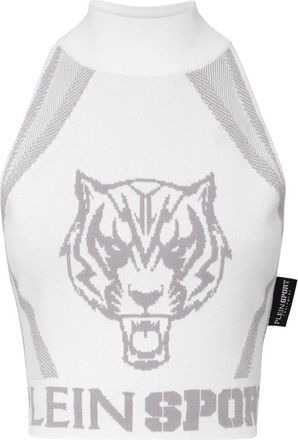 Plein Sport Dames, Tops, Wit, Maat: XS