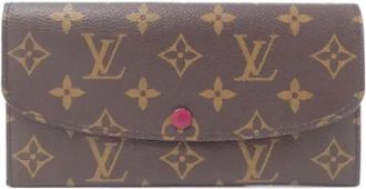 Louis Vuitton Pre-owned Wallets, female, Brown, Size: ONE SIZE Pre-owned Fabric wallets